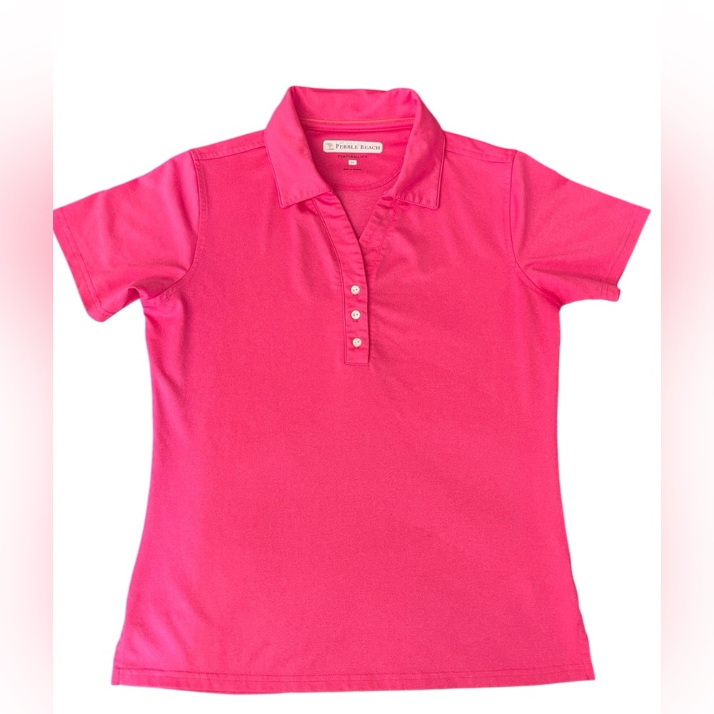 Pebble Beach Performance Golf Polo
EUC Women’s Pink Size M